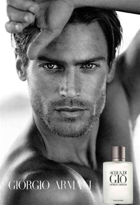 giorgio armani commercial model